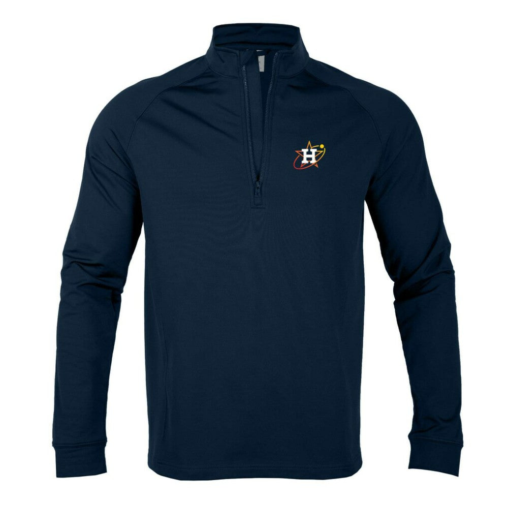 Houston Astros Levelwear City Connect Calibre Insignia Core Quarter-Zip Pullover Top | MLB Discount