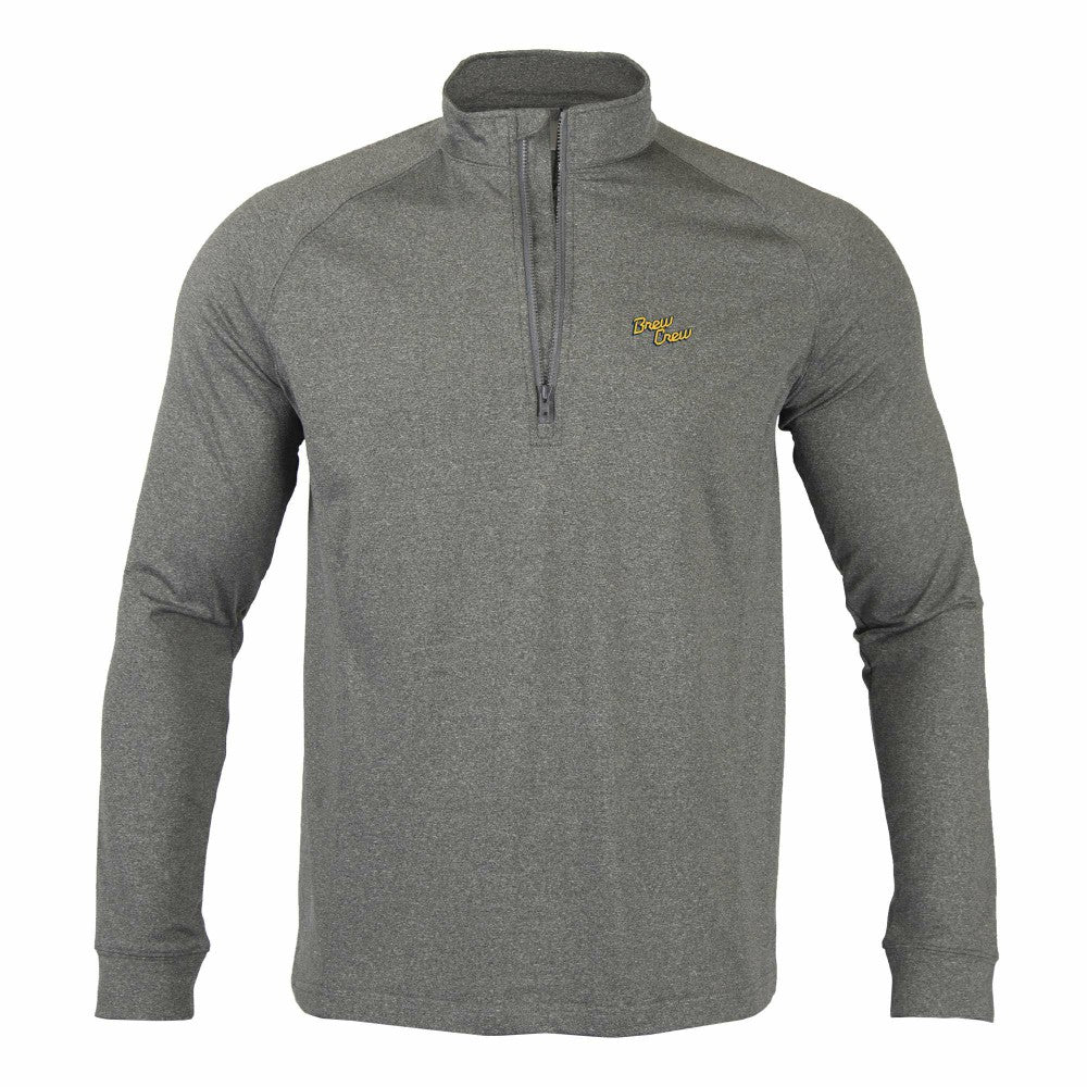 Milwaukee Brewers Levelwear City Connect Calibre Insignia Core Quarter-Zip Pullover Top | MLB Online