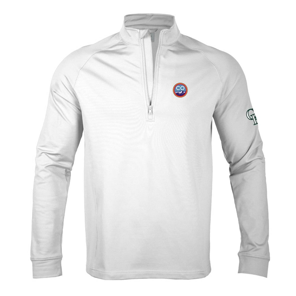 Colorado Rockies Levelwear City Connect Calibre Insignia Core Quarter-Zip Pullover Top | MLB Near me
