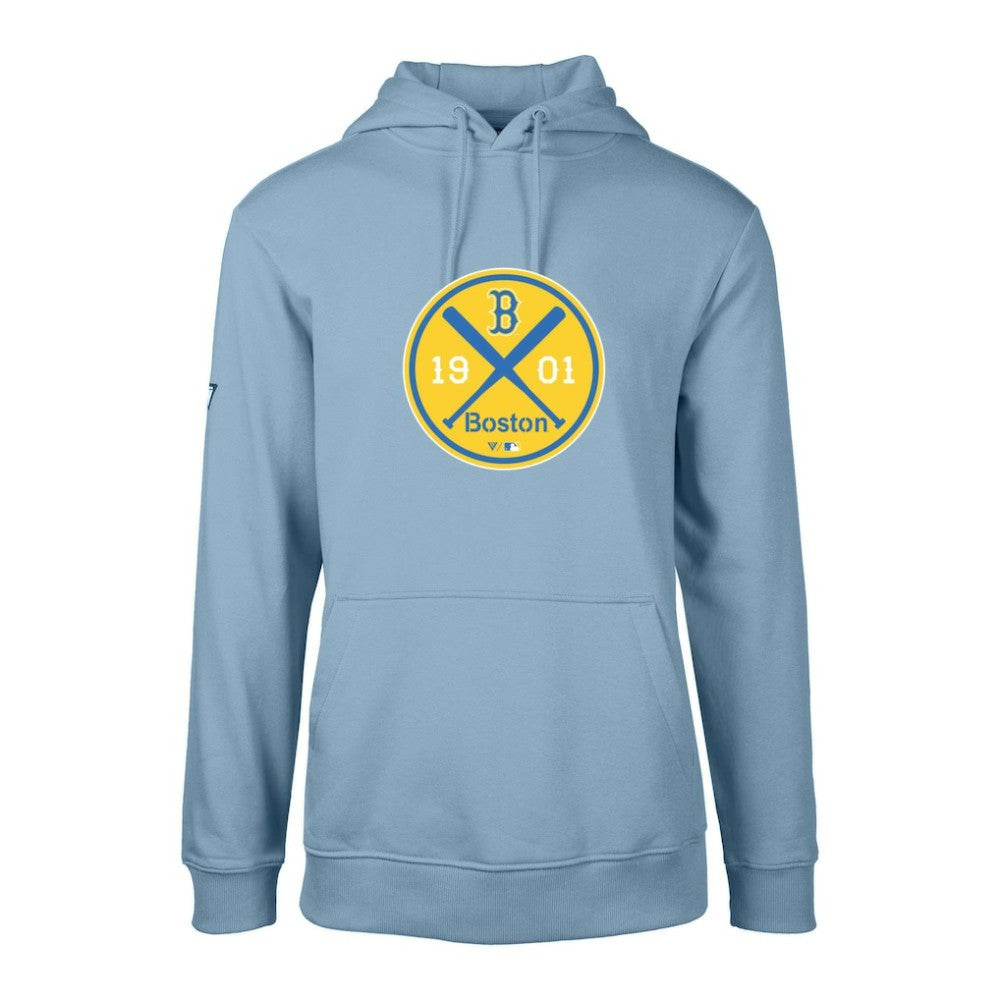 Boston Red Sox Levelwear City Connect Podium Strike Pullover Hoodie | MLB For sale