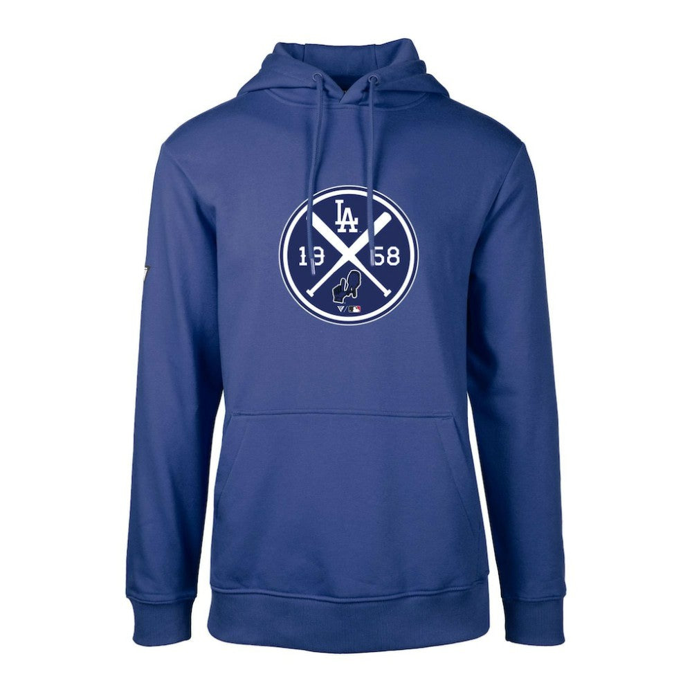 Los Angeles Dodgers Levelwear City Connect Podium Strike Pullover Hoodie | MLB New
