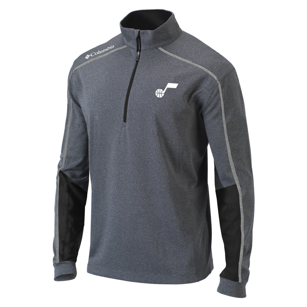 Utah Jazz Omni-Wick Shotgun 2.0 Quarter-Zip Pullover Top New