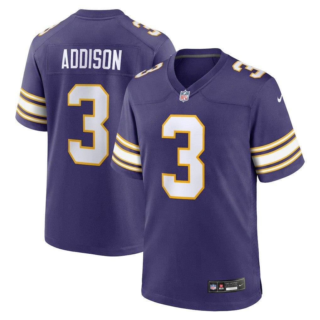 Minnesota Vikings Nike Jordan Addison  Alternate Game Jersey