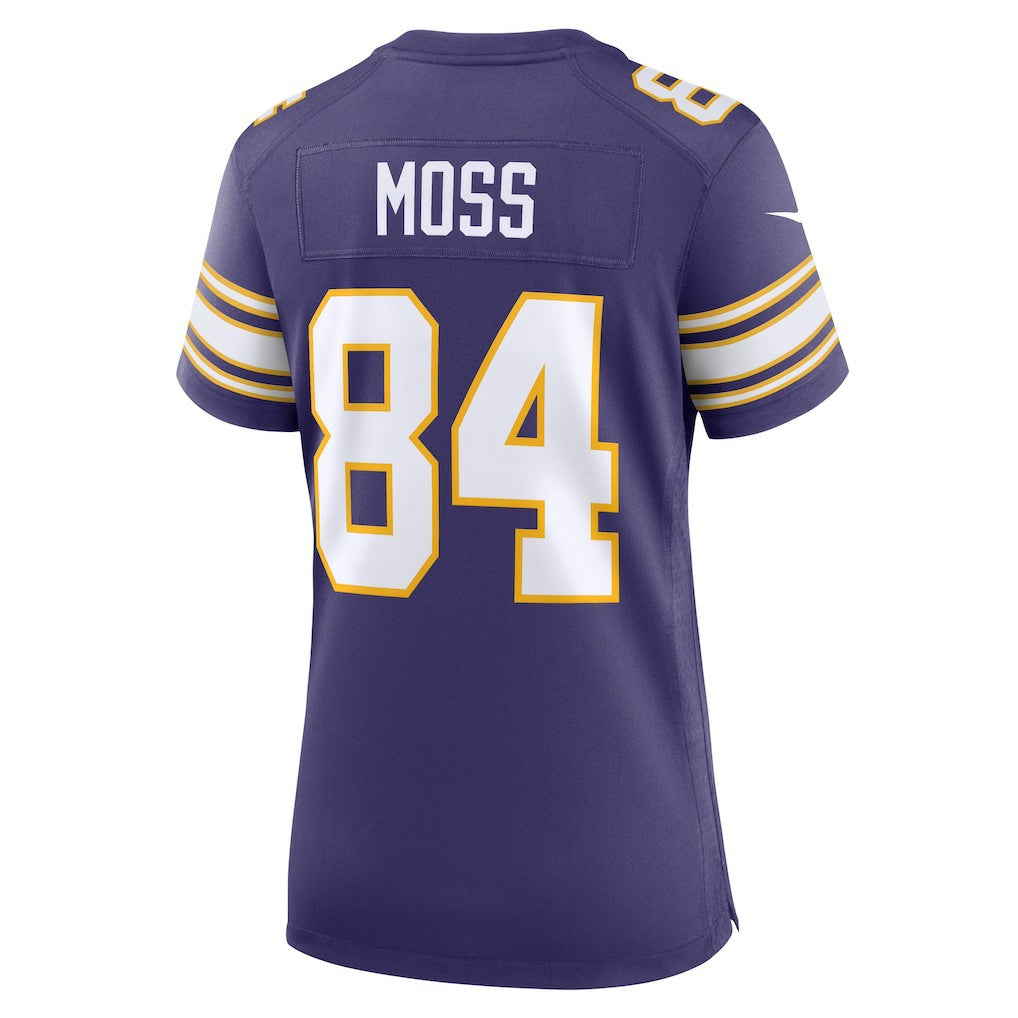 Minnesota Vikings Nike Randy Moss  Women's Classic Retired Player Game Jersey