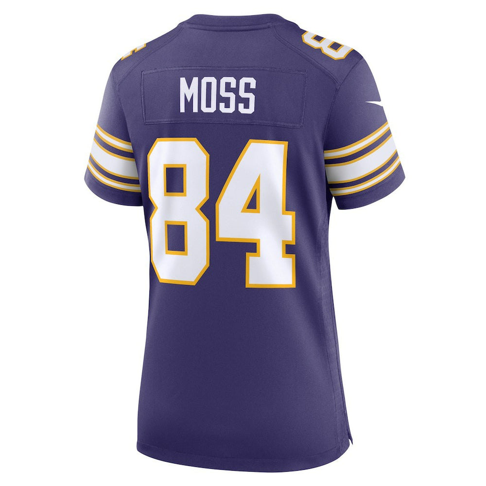 Minnesota Vikings Nike Randy Moss  Women's Classic Retired Player Game Jersey