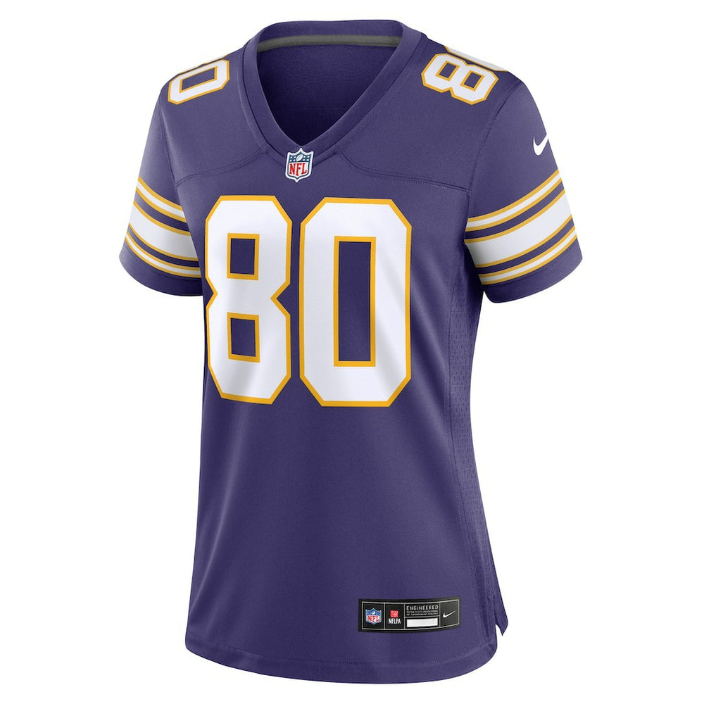 Minnesota Vikings Nike Cris Carter  Women's Classic Retired Player Game Jersey