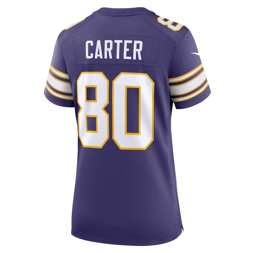 Minnesota Vikings Nike Cris Carter  Women's Classic Retired Player Game Jersey
