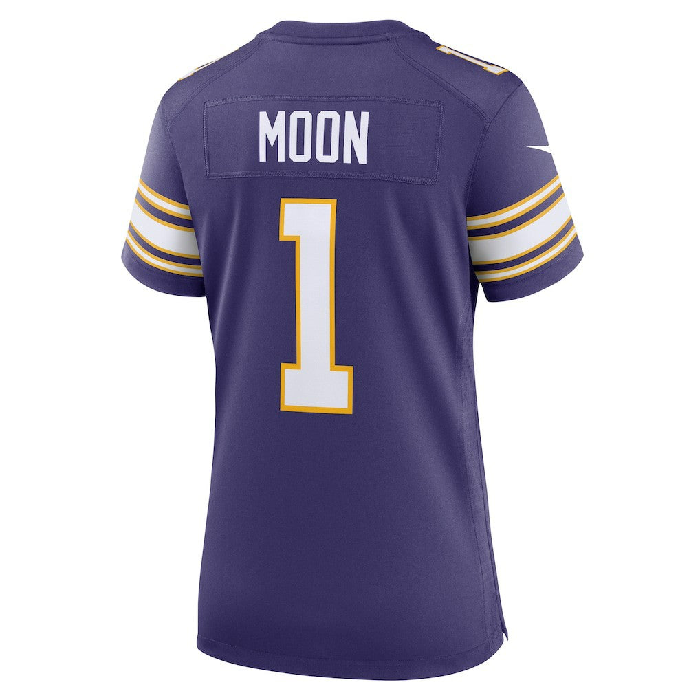 Minnesota Vikings Nike Warren Moon  Women's Classic Retired Player Game Jersey