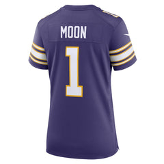 Minnesota Vikings Nike Warren Moon  Women's Classic Retired Player Game Jersey