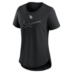 Tampa Bay Rays Nike Women's Big Swoosh Tri-Blend Scoop Neck T-Shirt | MLB For sale