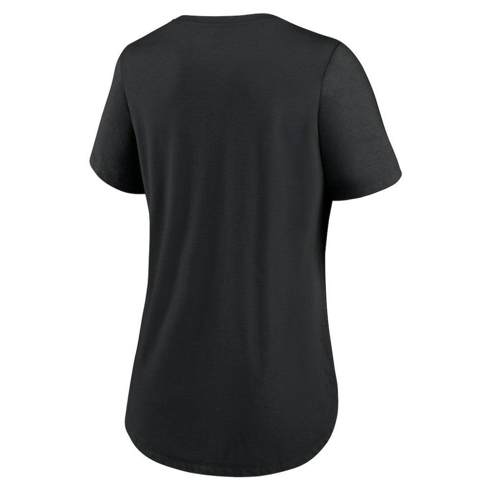 Tampa Bay Rays Nike Women's Big Swoosh Tri-Blend Scoop Neck T-Shirt | MLB For sale