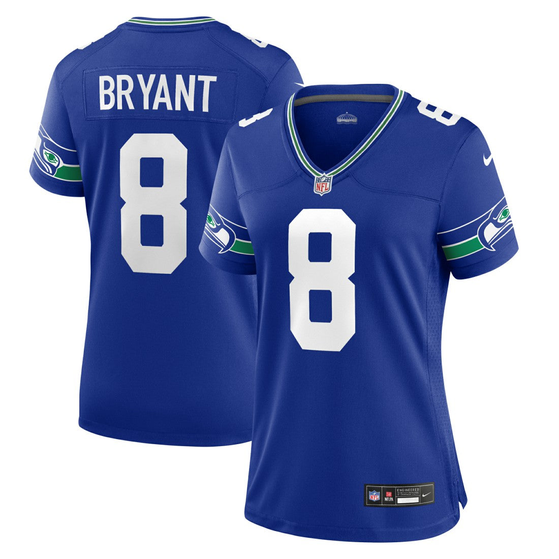 Seattle Seahawks Nike Coby Bryant  Women's Throwback Player Game Jersey