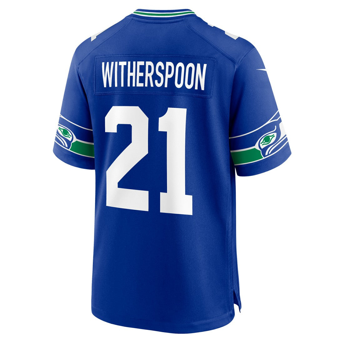 Seattle Seahawks Nike Devon Witherspoon  Throwback Player Game Jersey