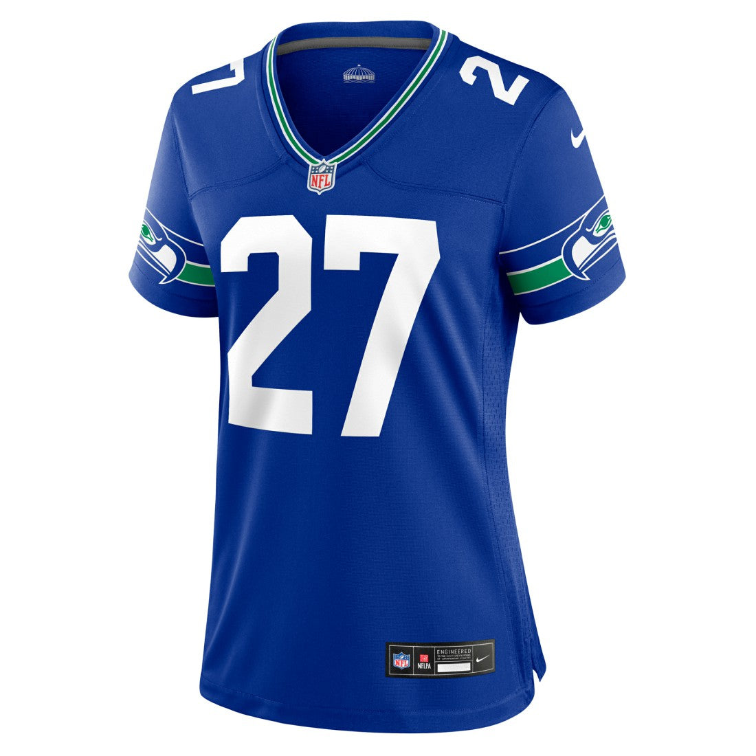 Seattle Seahawks Nike Tariq Woolen  Women's Throwback Player Game Jersey