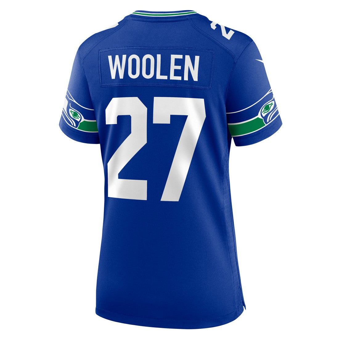 Seattle Seahawks Nike Tariq Woolen  Women's Throwback Player Game Jersey
