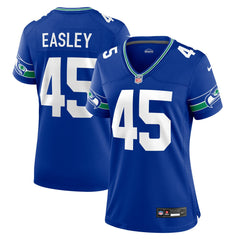 Seattle Seahawks Nike Kenny Easley  Women's Throwback Retired Player Game Jersey