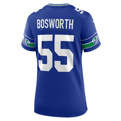 Seattle Seahawks Nike Brian Bosworth  Women's Throwback Retired Player Game Jersey