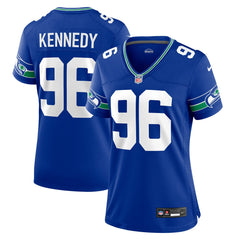 Seattle Seahawks Nike Cortez Kennedy  Women's Throwback Player Game Jersey