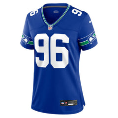 Seattle Seahawks Nike Cortez Kennedy  Women's Throwback Player Game Jersey
