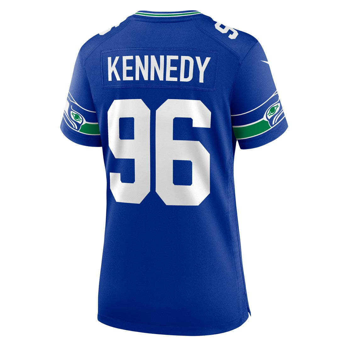 Seattle Seahawks Nike Cortez Kennedy  Women's Throwback Player Game Jersey
