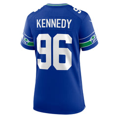 Seattle Seahawks Nike Cortez Kennedy  Women's Throwback Player Game Jersey