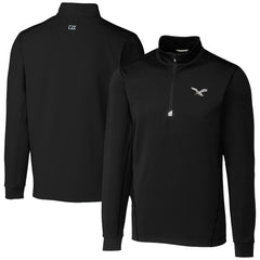 Philadelphia Eagles  Cutter & Buck Traverse Stretch Quarter-Zip Pullover