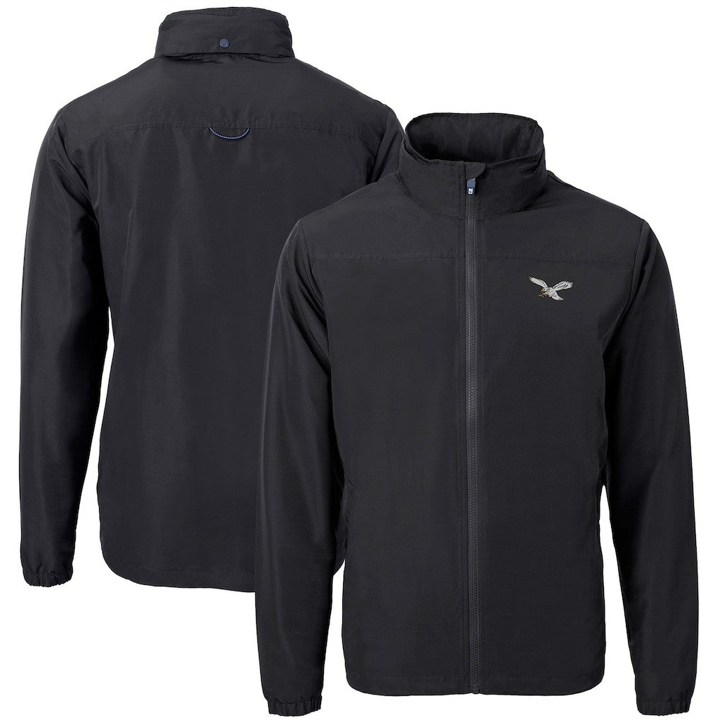 Philadelphia Eagles  Cutter & Buck Charter Eco Recycled Full-Zip Jacket