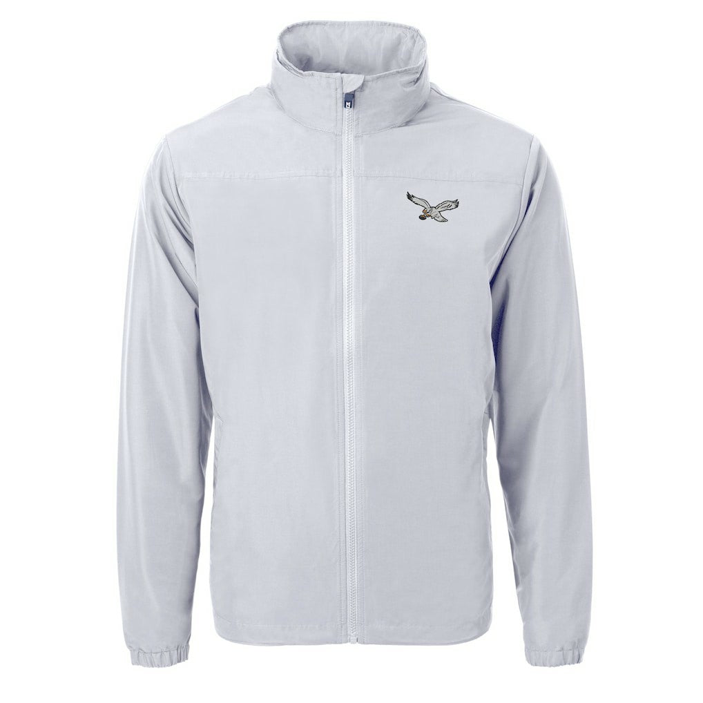 Philadelphia Eagles  Cutter & Buck Charter Eco Recycled Full-Zip Jacket