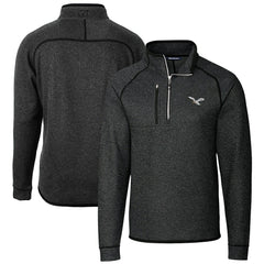 Philadelphia Eagles  Cutter & Buck Mainsail Sweater-Knit Half-Zip Pullover Jacket