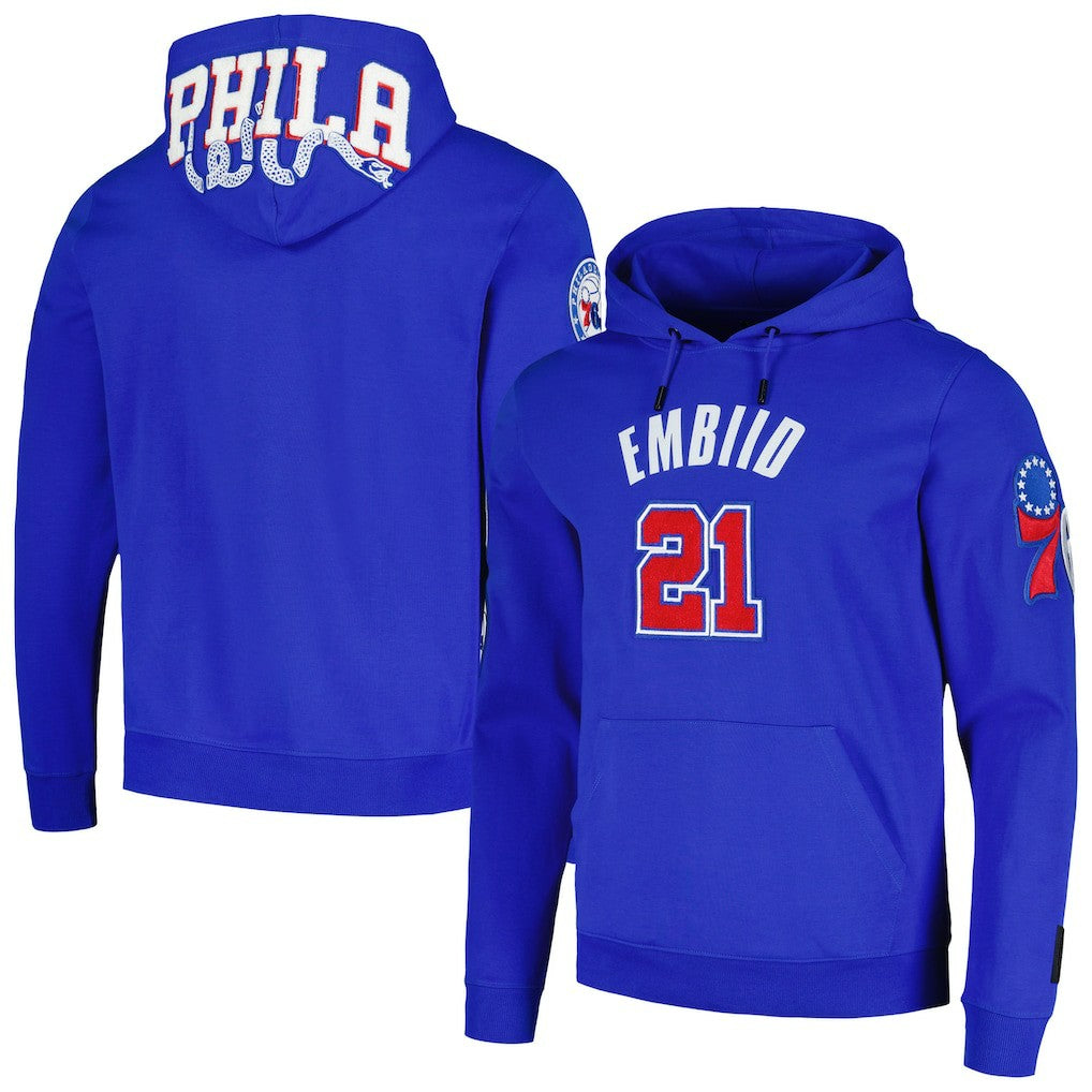 Joel Embiid Philadelphia 76ers Pro Standard Player Pullover Hoodie On Sale