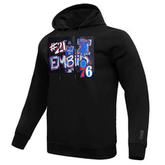 Joel Embiid Philadelphia 76ers Pro Standard Player Yearbook Pullover Hoodie Online