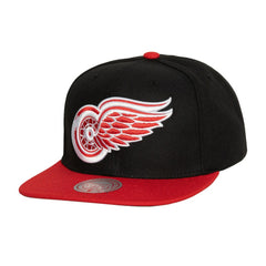 Detroit Red Wings Mitchell & Ness Core Team Ground 2.0 Snapback Hat On Sale