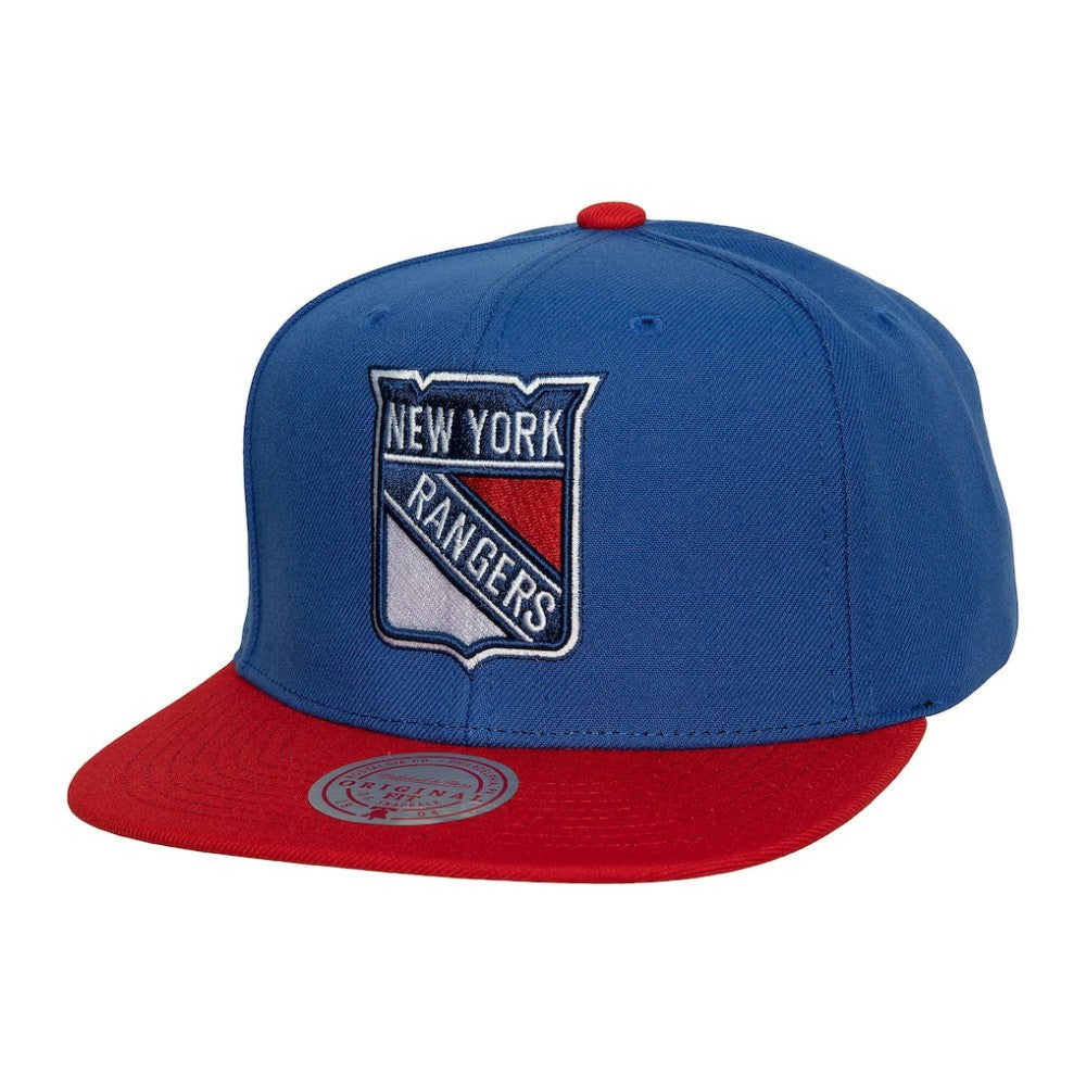 New York Rangers Mitchell & Ness Core Team Ground 2.0 Snapback Hat Online