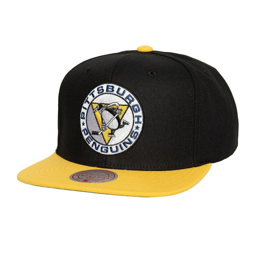 Pittsburgh Penguins Mitchell & Ness Core Team Ground 2.0 Snapback Hat For Sale