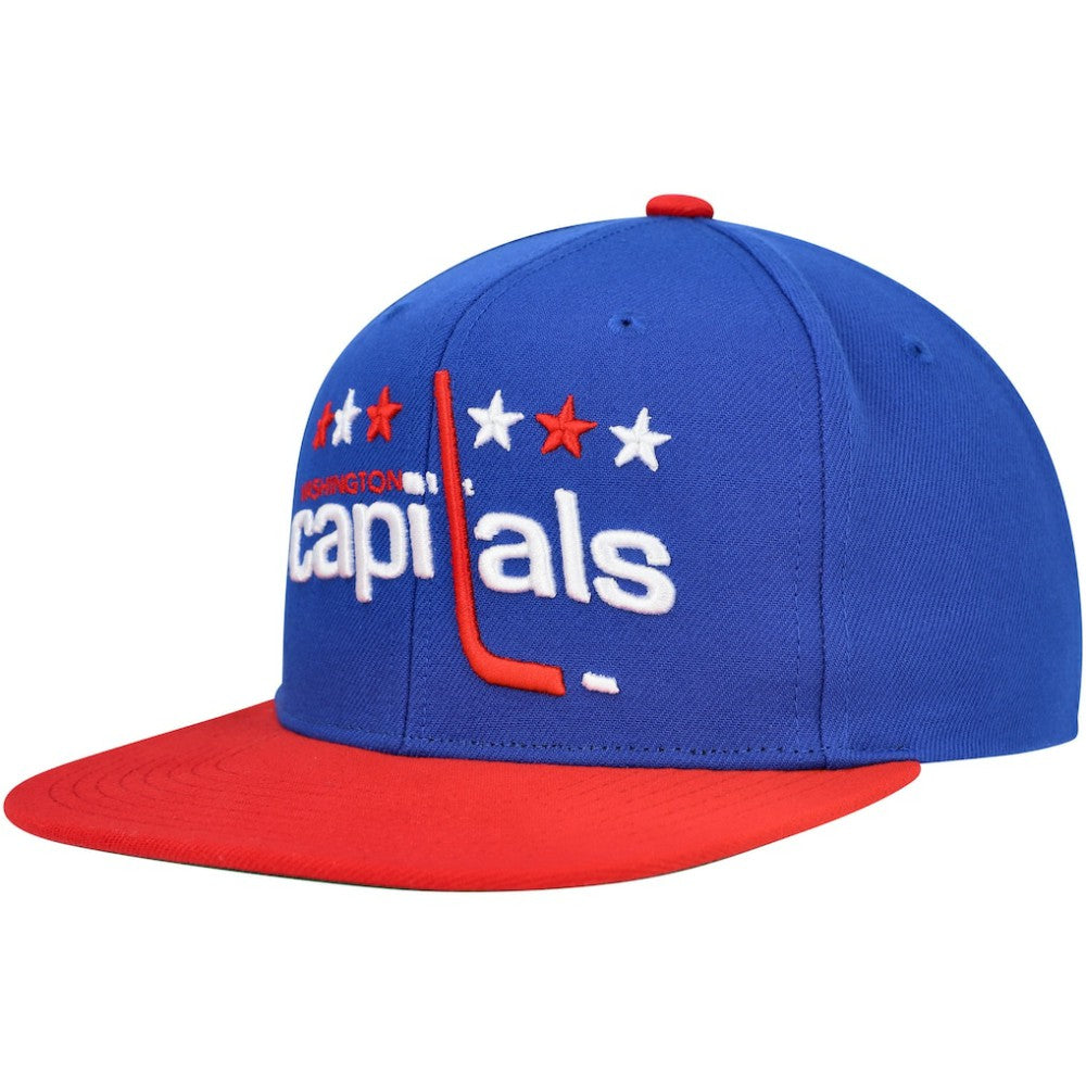 Washington Capitals Mitchell & Ness Core Team Ground 2.0 Snapback Hat Discount