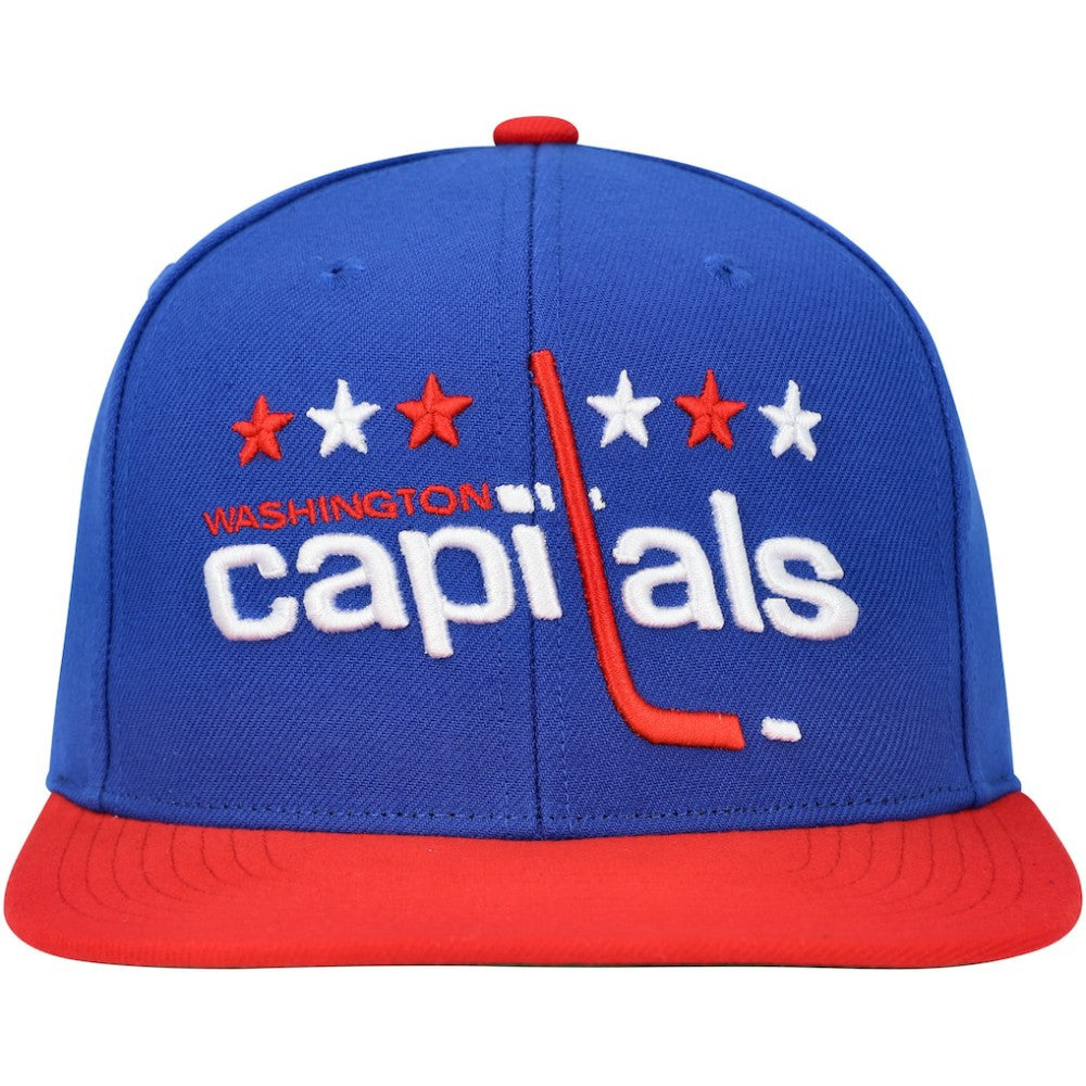 Washington Capitals Mitchell & Ness Core Team Ground 2.0 Snapback Hat Discount