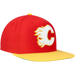 Calgary Flames Mitchell & Ness Core Team Ground 2.0 Snapback Hat Sale