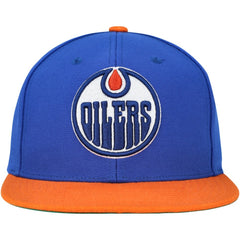 Edmonton Oilers Mitchell & Ness Core Team Ground 2.0 Snapback Hat Discount