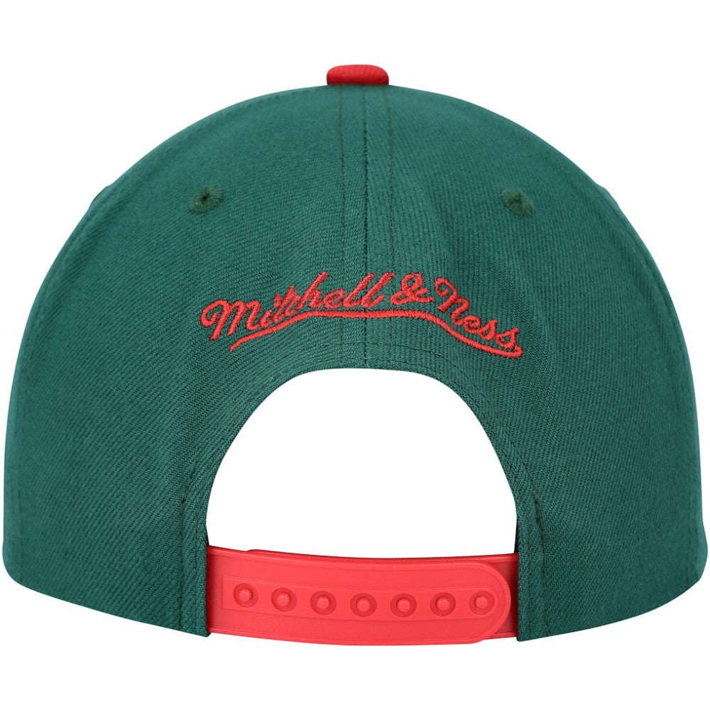Minnesota Wild Mitchell & Ness Core Team Ground 2.0 Snapback Hat On Sale