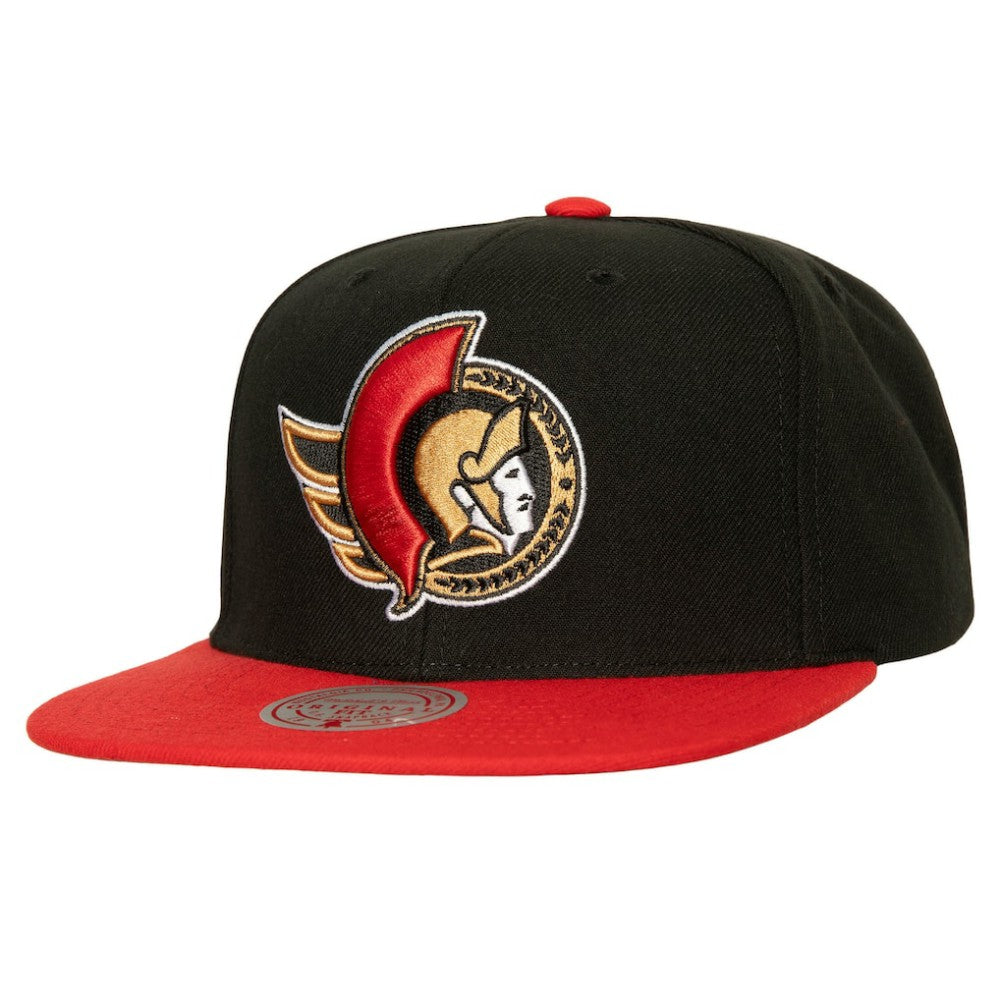 Ottawa Senators Mitchell & Ness Core Team Ground 2.0 Snapback Hat For Sale