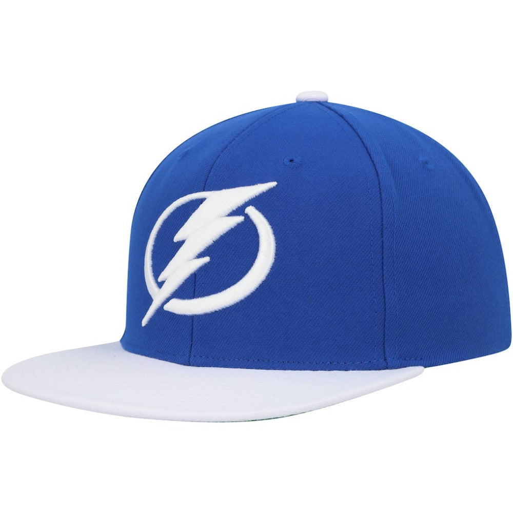 Tampa Bay Lightning Mitchell & Ness Core Team Ground 2.0 Snapback Hat Discount