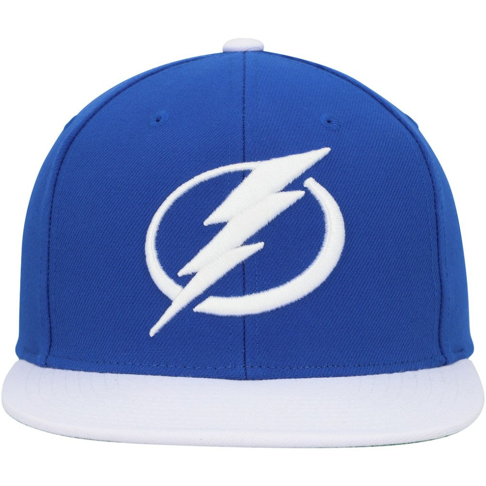 Tampa Bay Lightning Mitchell & Ness Core Team Ground 2.0 Snapback Hat Discount