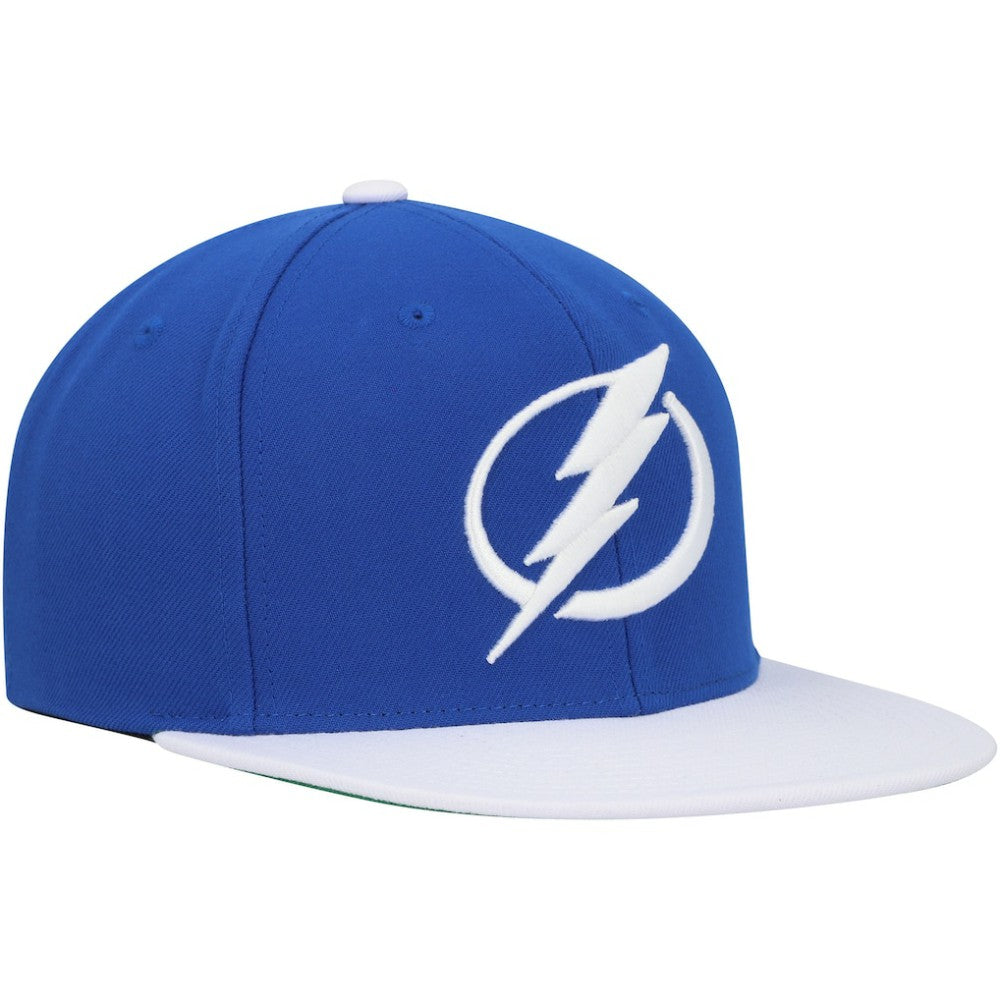 Tampa Bay Lightning Mitchell & Ness Core Team Ground 2.0 Snapback Hat Discount
