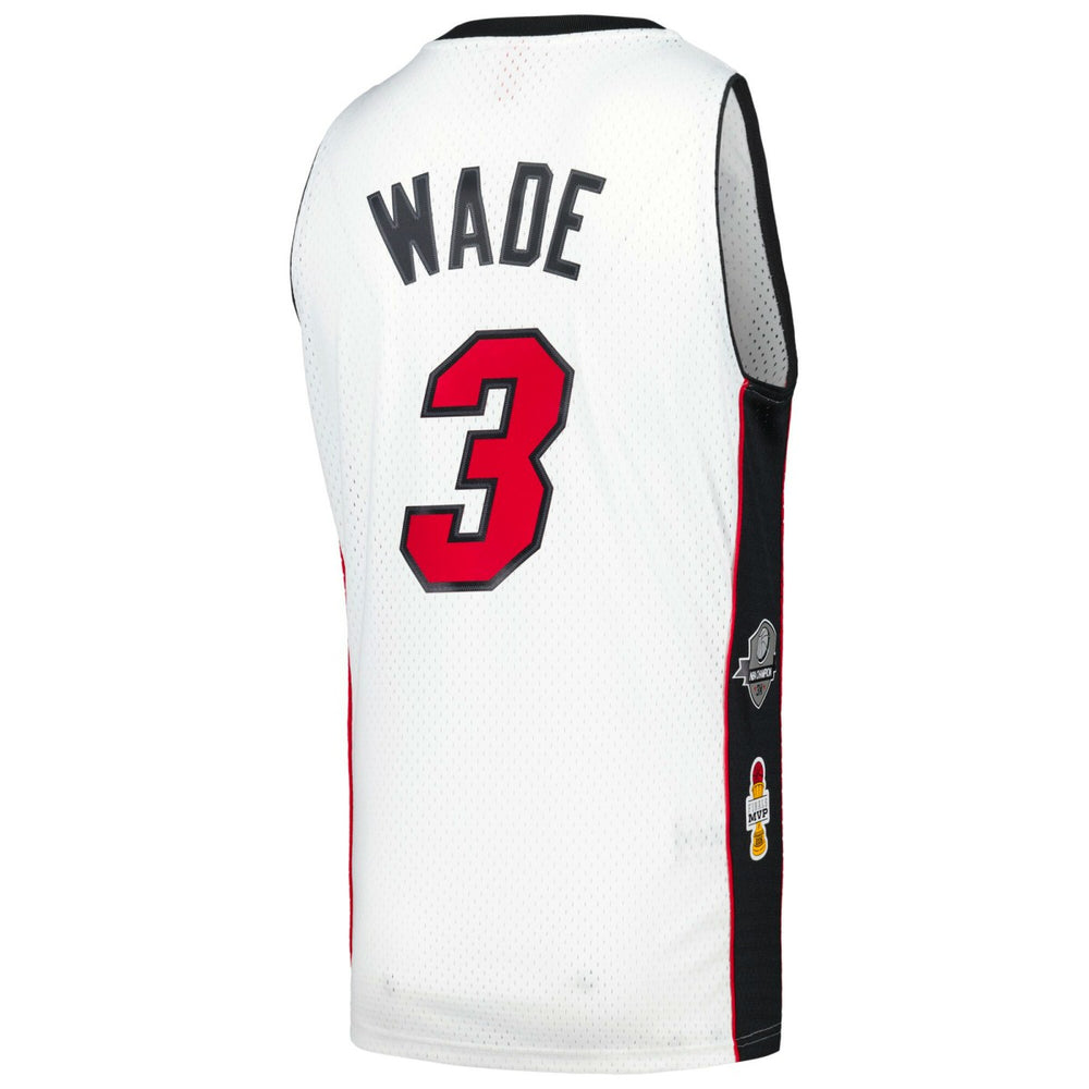 Dwyane Wade Miami Heat Unisex Hall of Fame Class of 2023 Throwback Swingman Jersey New