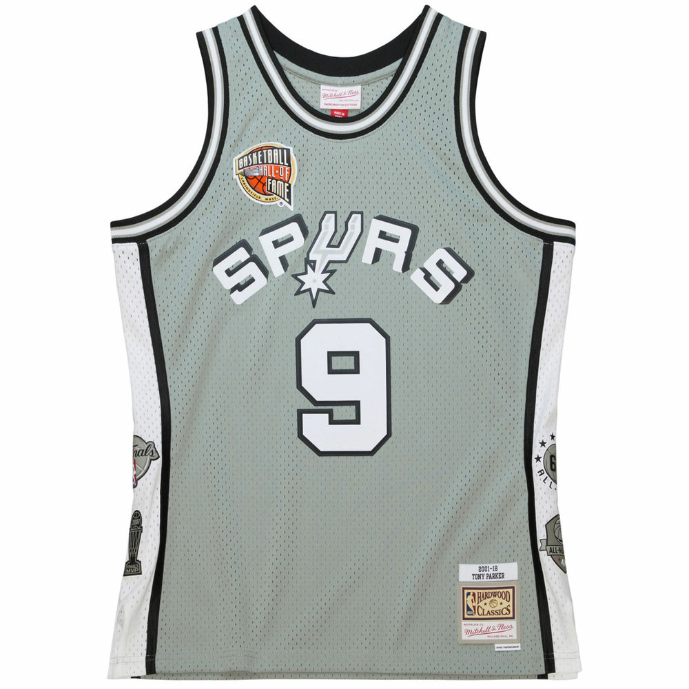 Tony Parker San Antonio Spurs Unisex Hall of Fame Class of 2023 Throwback Swingman Jersey Outlet