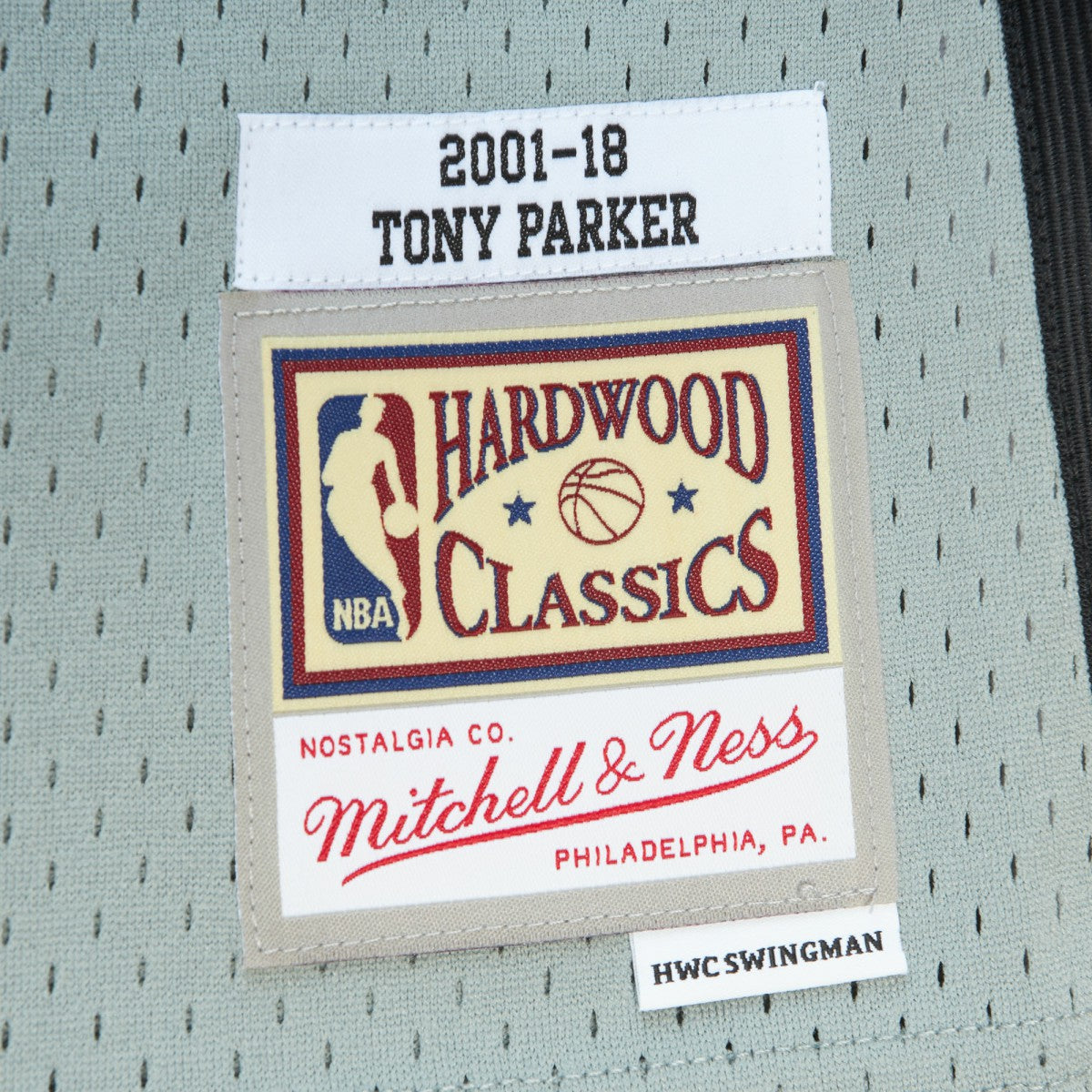 Tony Parker San Antonio Spurs Unisex Hall of Fame Class of 2023 Throwback Swingman Jersey Outlet