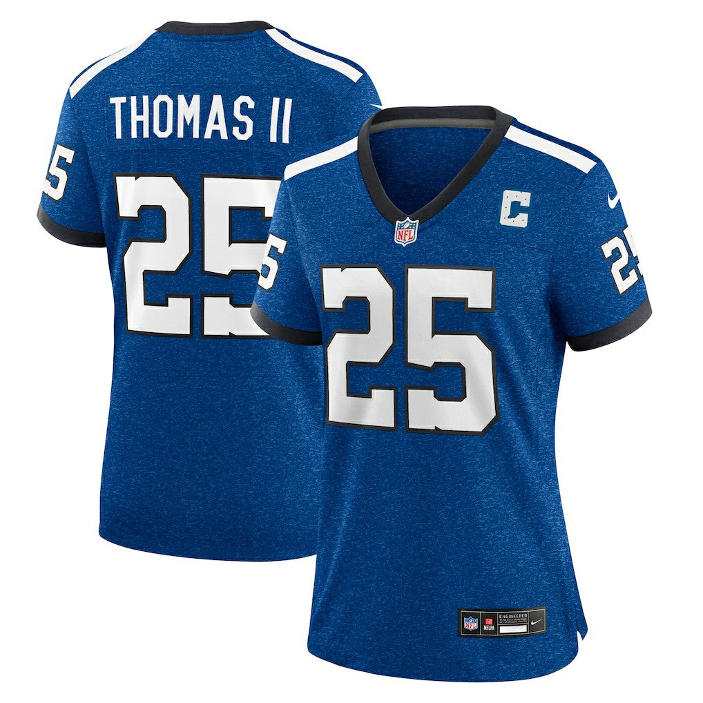Indianapolis Colts Nike Rodney Thomas II  Women's Indiana Nights Alternate Game Jersey