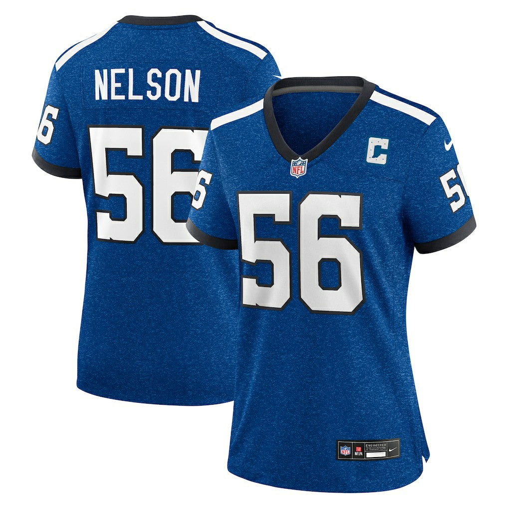 Indianapolis Colts Nike Quenton Nelson  Women's Indiana Nights Alternate Game Jersey