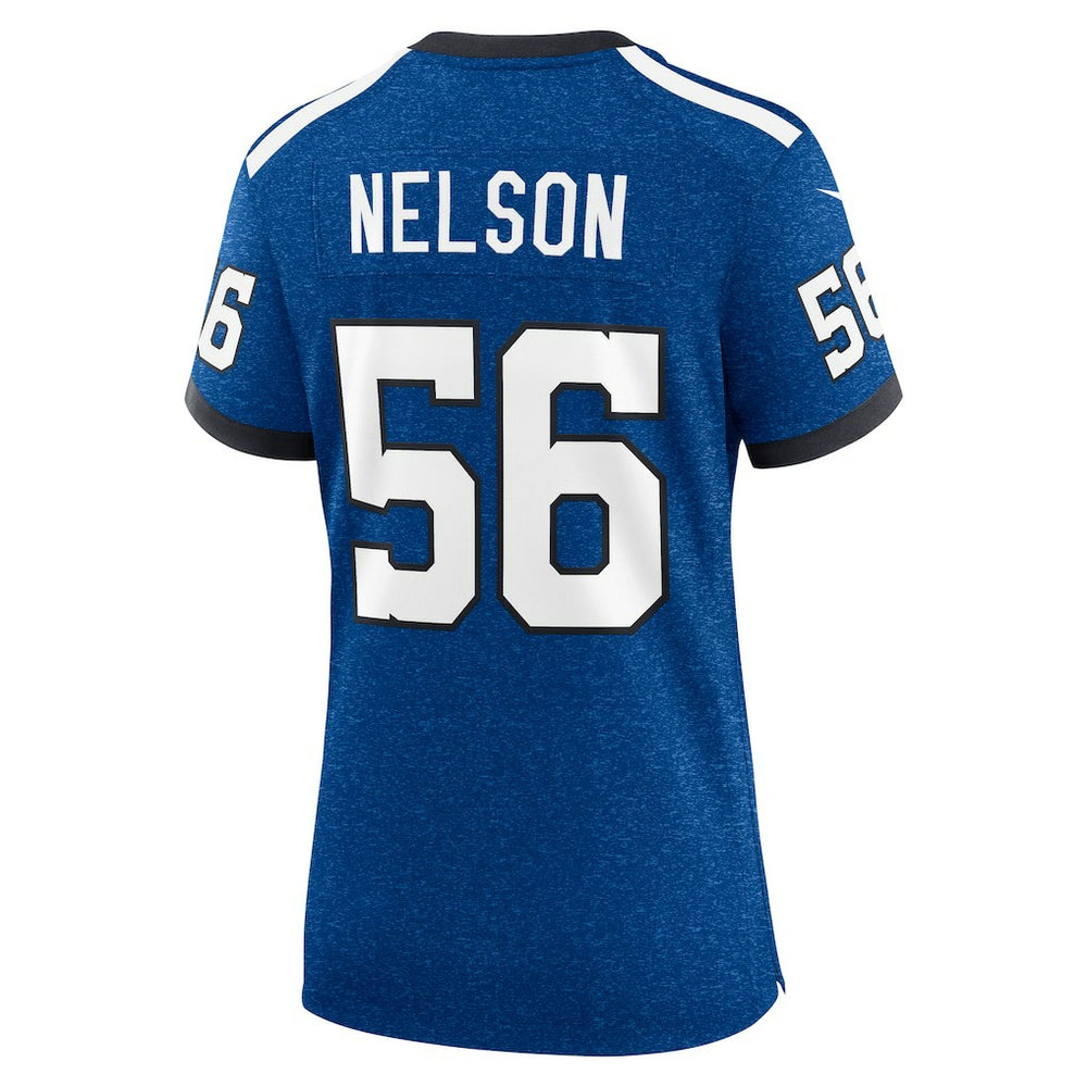 Indianapolis Colts Nike Quenton Nelson  Women's Indiana Nights Alternate Game Jersey
