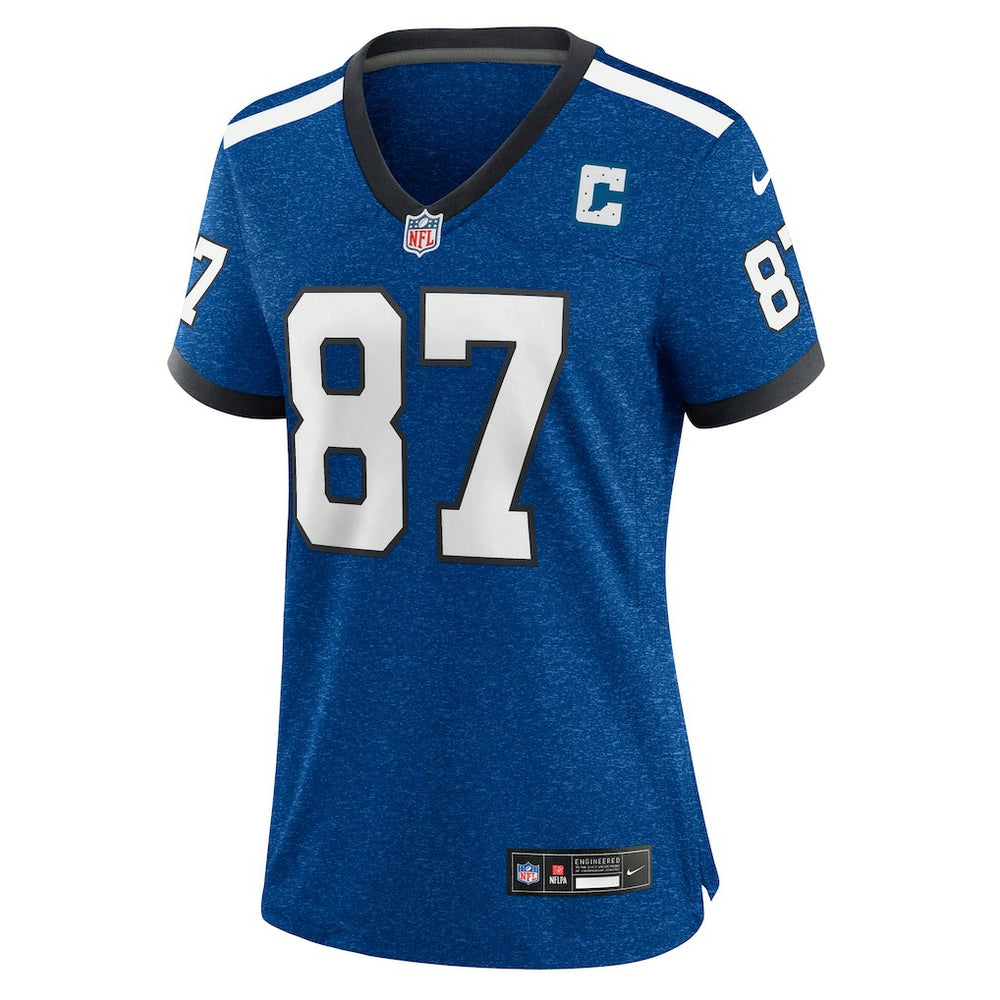 Indianapolis Colts Nike Reggie Wayne  Women's Indiana Nights Alternate Game Jersey